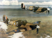 Hurricane and Spitfire